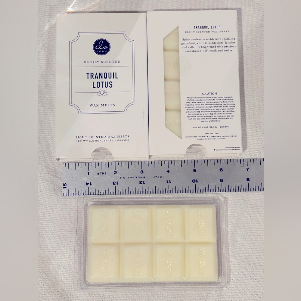 3 packs! DW Home Signature “Tranquil Lotus” wax melts